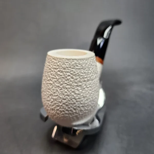 MBSD Meerschaum Deluxe, Bent Apple Block Meerschaum Pipe, Briar-Mortis [SOLD OUT] - Image 5