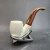 MBSD Meerschaum Deluxe, Bent Apple Block Meerschaum Pipe, Briar-Mortis [SOLD OUT] - Image 5