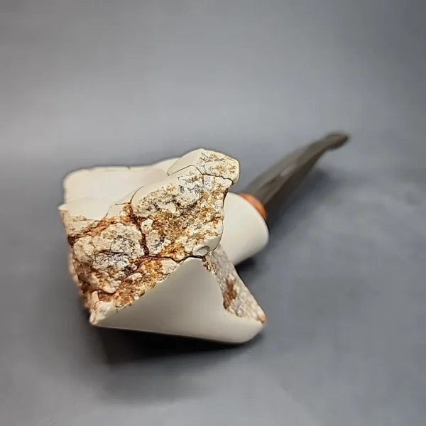 MBSD Meerschaum Deluxe Natural, Freehand Block Meerschaum Pipe, Briar-Mortis [SOLD OUT] - Image 5