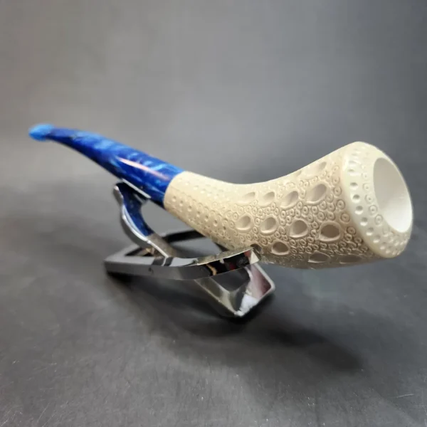 MBSD Meerschaum Horn Block Meerschaum Pipe, Fitted Case [SOLD OUT] - Image 6
