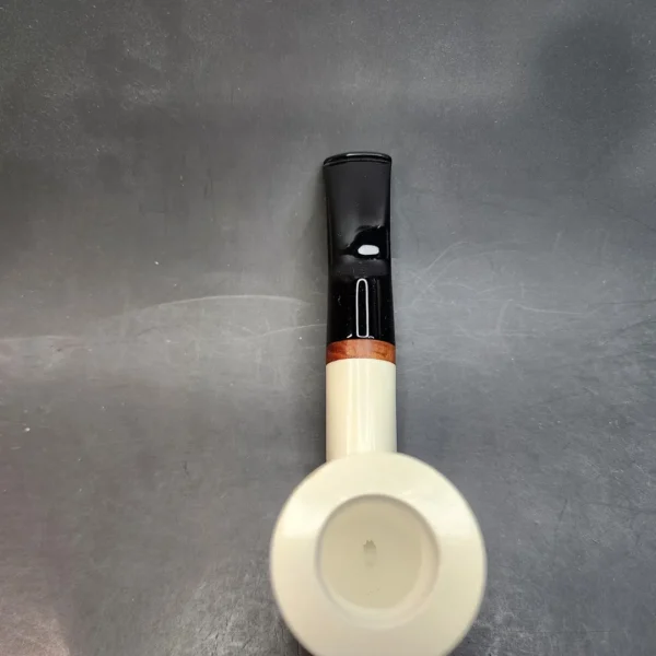 MBSD Meerschaum Deluxe, Poker Block Meerschaum Pipe, Briar-Mortis [SOLD OUT] - Image 6