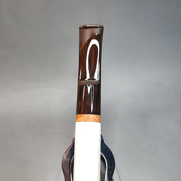 MBSD Meerschaum Deluxe, Stacked Bent Billiard Block Meerschaum Pipe, Briar-Mortis [SOLD OUT] - Image 6