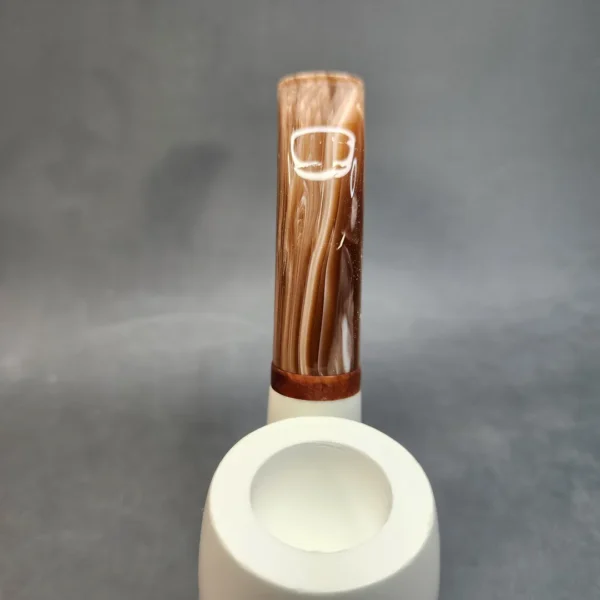MBSD Meerschaum Deluxe, Bent Apple Block Meerschaum Pipe, Briar-Mortis [SOLD OUT] - Image 7