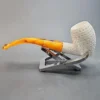 MBSD Meerschaum Bent Pickaxe Block Meerschaum Pipe, Fitted Case [SOLD OUT] - Image 7