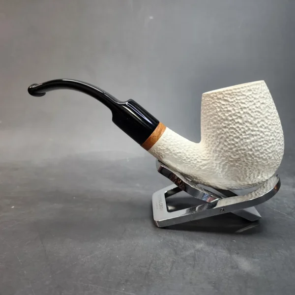 MBSD Meerschaum Deluxe, Bent Apple Block Meerschaum Pipe, Briar-Mortis [SOLD OUT] - Image 8
