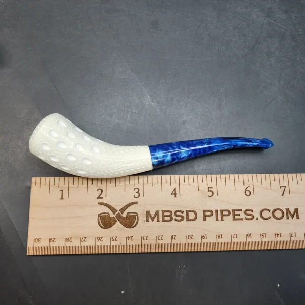 MBSD Meerschaum Horn Block Meerschaum Pipe, Fitted Case [SOLD OUT] - Image 8
