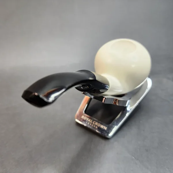 MBSD Meerschaum Bent Squat Tomato Block Meerschaum Pipe, Fitted Case [SOLD OUT] - Image 8