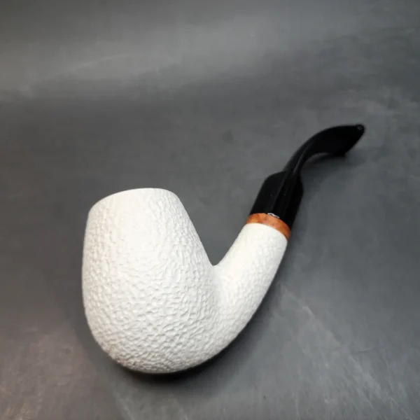 MBSD Meerschaum Deluxe, Bent Apple Block Meerschaum Pipe, Briar-Mortis [SOLD OUT] - Image 9