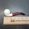 MBSD Meerschaum Bent Rhodesian Block Meerschaum Pipe, Fitted Case [SOLD OUT] - Image 9