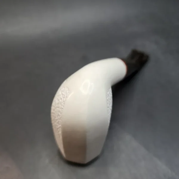 MBSD Meerschaum Deluxe Stacked Panel Block Meerschaum Pipe - Image 10