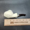 MBSD Meerschaum Spigot, Double Mounted Silver Block Meerschaum Pipe, Fitted Case [SOLD OUT] - Image 12
