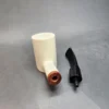 MBSD Meerschaum Deluxe, Poker Block Meerschaum Pipe, Briar-Mortis [SOLD OUT] - Image 12