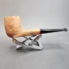 Morgan Pipes Bones, Sandblasted Straight Billiard Briar Pipe, USA [SOLD OUT] - Image 3