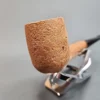 Morgan Pipes Bones, Sandblasted Straight Billiard Briar Pipe, USA [SOLD OUT] - Image 5