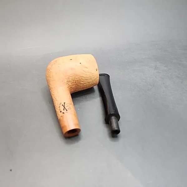 Morgan Pipes Bones, Sandblasted Straight Billiard Briar Pipe, USA [SOLD OUT] - Image 12