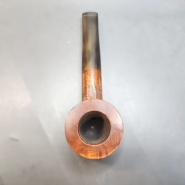 Custombilt Partially Rusticated Straight Pot Briar Pipe, Unsmoked [SOLD OUT] - Image 5