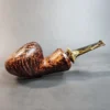 Sean Reum Pipes, High Contrast Eggshell Acorn Handmade Estate Briar Pipe, 9mm, American Estates [SOLD OUT] - Image 3