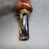 Sean Reum Pipes, High Contrast Eggshell Acorn Handmade Estate Briar Pipe, 9mm, American Estates [SOLD OUT] - Image 9