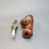 Sean Reum Pipes, High Contrast Eggshell Acorn Handmade Estate Briar Pipe, 9mm, American Estates [SOLD OUT] - Image 12
