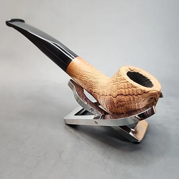Morgan Pipes Bones, Slightly Bent Apple Briar Pipe, New [SOLD OUT] - Image 5