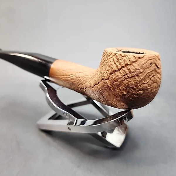 Morgan Pipes Bones, Slightly Bent Apple Briar Pipe, New [SOLD OUT] - Image 6