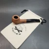 Morgan Pipes Bones, Slightly Bent Apple Briar Pipe, New [SOLD OUT] - Image 10