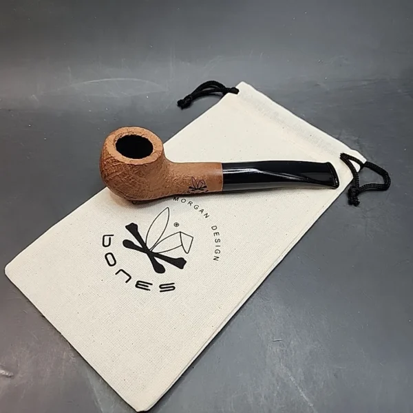 Morgan Pipes Bones, Slightly Bent Apple Briar Pipe, New [SOLD OUT] - Image 10