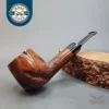 Custombilt Partially Rusticated Apple, Estate Briar Pipe [SOLD OUT]