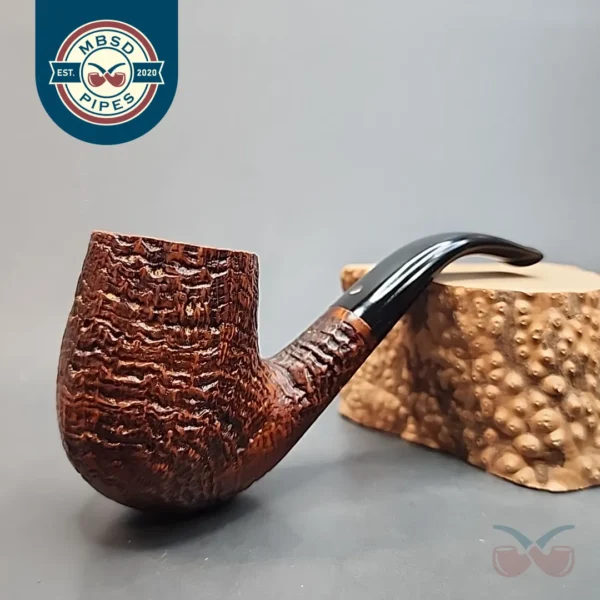 Cesare Ultra Splendida Sandblasted Ring Grain Estate Briar Pipe [SOLD OUT]