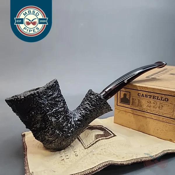 Castello Sea Rock KK225 Bent Dublin Estate Briar Pipe [SOLD OUT]