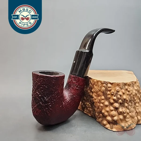 1974 Dunhill Red Bark 592, 4 RB Oom Paul Estate Briar Pipe, English Estates [SOLD OUT]