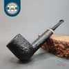Nathan Armentrout Sandblasted Lumberman with Mammoth, Handmade Briar Pipe [SOLD OUT]