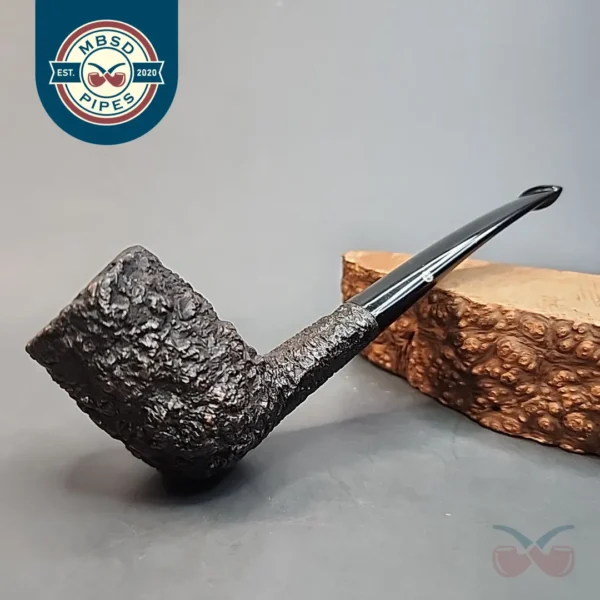 Castello Sea Rock SC 35 Rusticated Billiard Estate Briar Pipe [SOLD OUT]