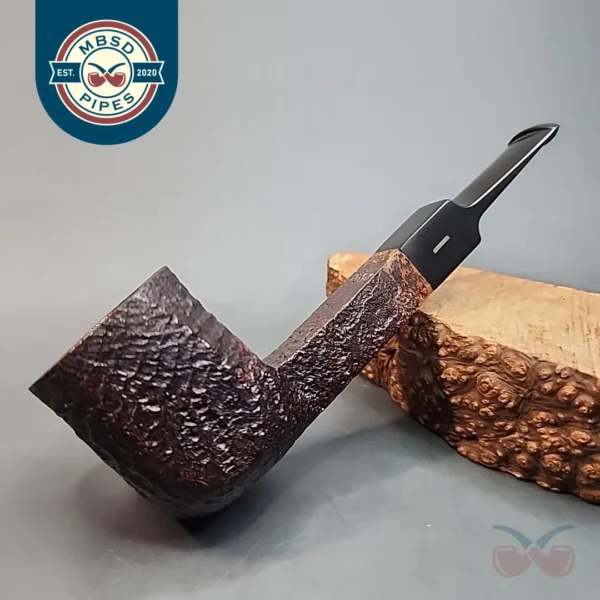 Savinelli De Luxe 515 KS Sandblasted Panel Estate Briar Pipe, Unsmoked [SOLD OUT]