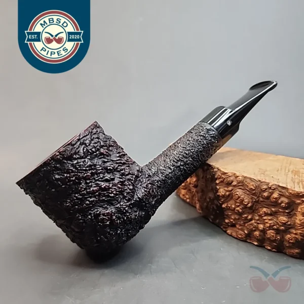 Castello Sea Rock G15, Rusticated Pot Briar Pipe, Italian Estates [SOLD OUT]