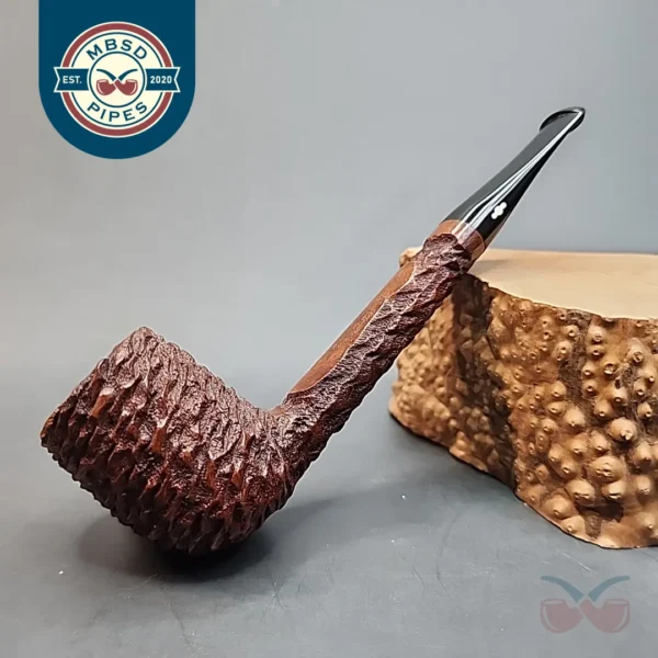 KBB Yello-Bole Carburetor, Rusticated Canadian Briar Pipe, American Estates [SOLD OUT]