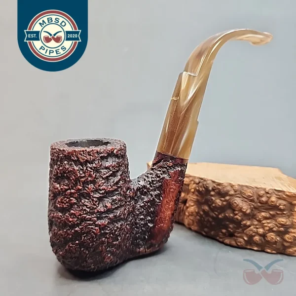 Caminetto Business 151 KS, Rusticated Oom Paul Briar Pipe, Italian Estates [SOLD OUT]