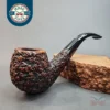 Rare Castello Sea Rock Briar "Amicizia" Bent Apple Briar Pipe, Italian Estates [SOLD OUT]