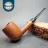 Michel Naturals 9436, Saddle Straight Billiard Estate Briar Pipe, Unsmoked [SOLD OUT]