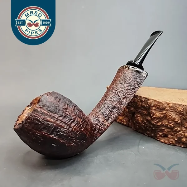 Armentrout Sandblasted Artisan Estate Briar Pipe, American Estates [SOLD OUT]