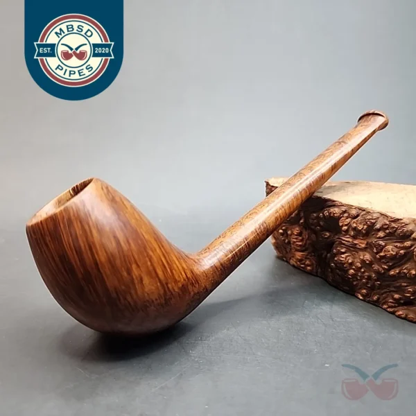 No Name All Briar Smooth Straight Egg Estate Briar Pipe [SOLD OUT]