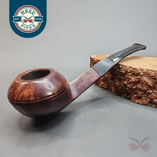 Smokers Den Matt Grain 7, Bent Bulldog Estate Briar Pipe [SOLD OUT]