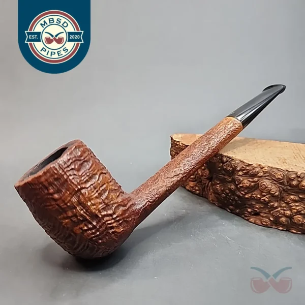 Reuben Era Charatan's Make 402, Sandblasted Canadian Briar Pipe, English Estates [SOLD OUT]