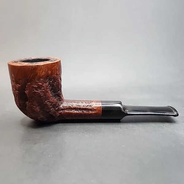 Custombilt Partially Rusticated Loavt, Estate Briar Pipe [SOLD OUT] - Image 3