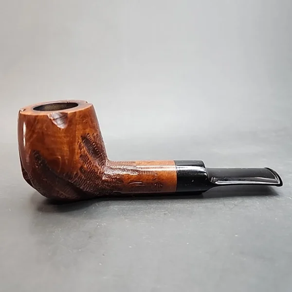 Custombilt Partially Rusticated Apple, Estate Briar Pipe [SOLD OUT] - Image 3