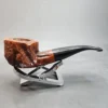 Custombilt Partially Rusticated Squat Pot Estate Briar Pipe [SOLD OUT] - Image 3