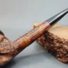 Custombilt Partially Rusticated Straight Billiard Estate Briar Pipe [SOLD OUT] - Image 3