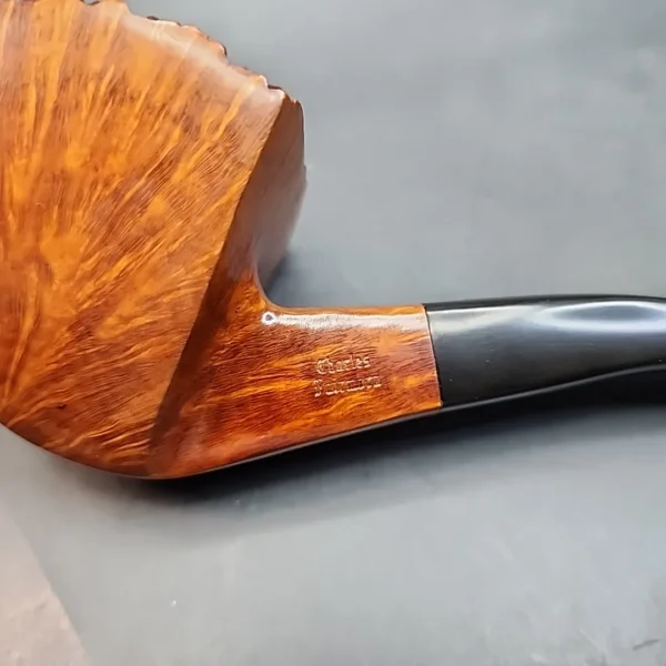 Charles Fairmorn Large Panel Estate Briar Pipe, Handmade in England, 9mm [SOLD OUT] - Image 3