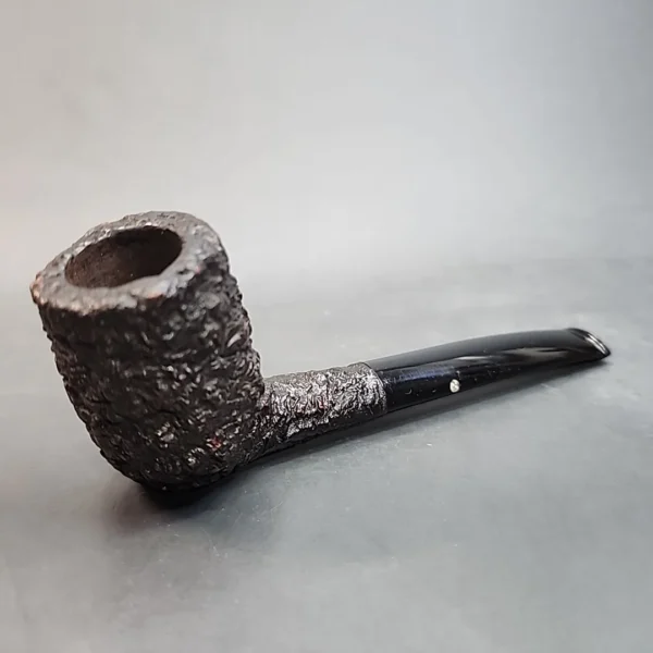 Castello Sea Rock SC 35 Rusticated Billiard Estate Briar Pipe [SOLD OUT] - Image 3
