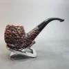 Rare Castello Sea Rock Briar "Amicizia" Bent Apple Briar Pipe, Italian Estates [SOLD OUT] - Image 3